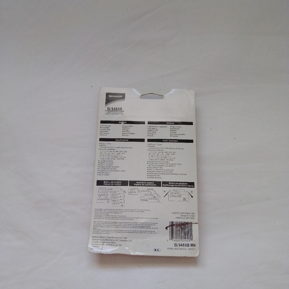 New sharp calculator black - Picture 2 of 2